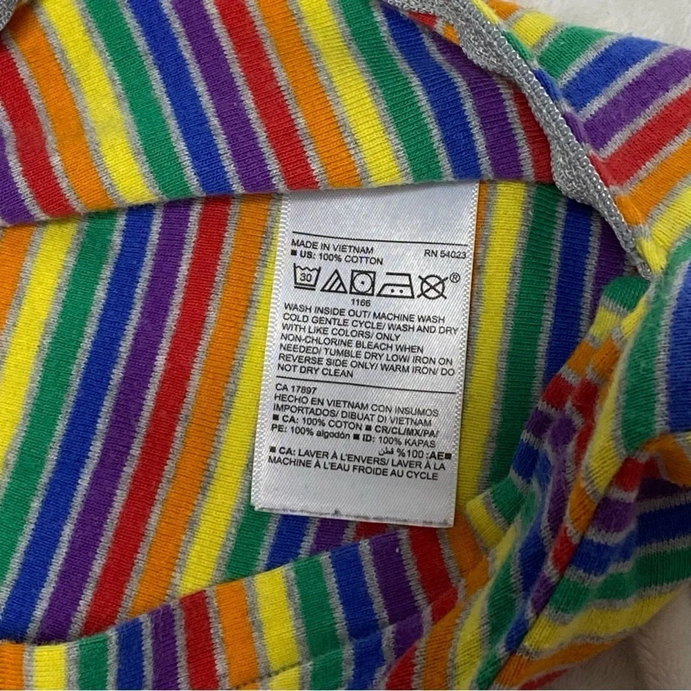 Old Navy 3-6 Month Rainbow Stripe Sleeper